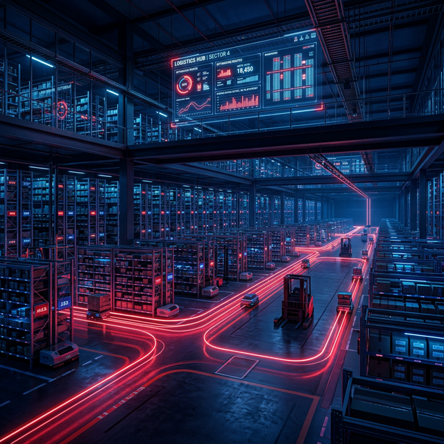 Smart Warehouse Visualization